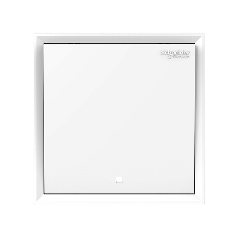 施耐德 caudro皓朗 中途开关 单联中途 一位中途 一开单控 86型 墙面