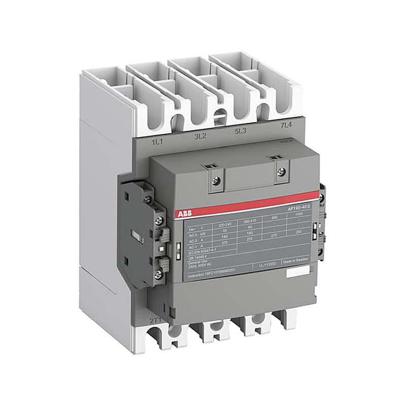 abb af 四极交流接触器(交直流线圈)