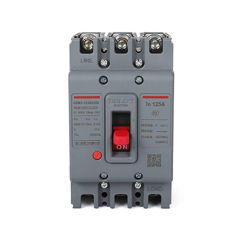 德力西电气cdm3塑壳配电保护断路器24个箱
